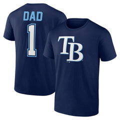 Tampa Bay Rays Father's Day #1 Dad T-Shirt | MLB Outlet