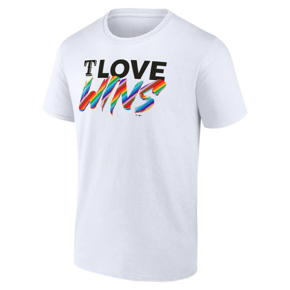 Texas Rangers Love Wins T-Shirt | MLB New