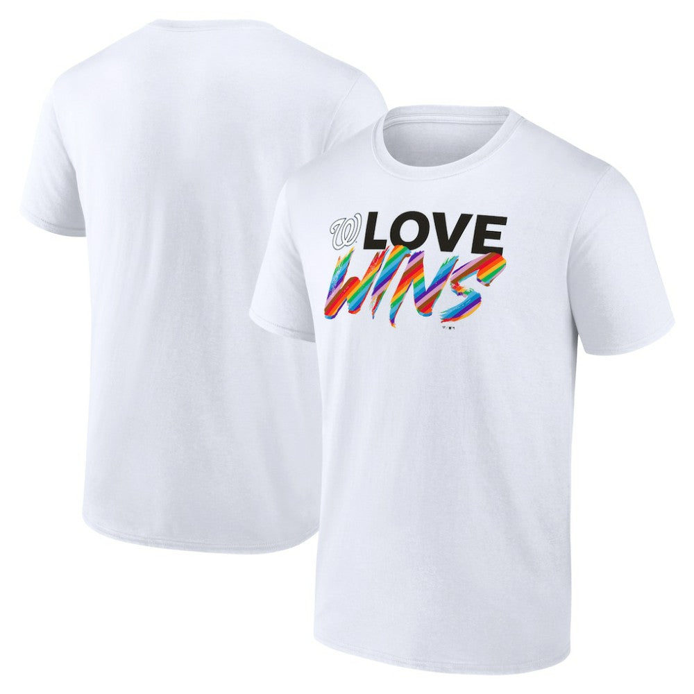 Washington Nationals Love Wins T-Shirt | MLB On Sale