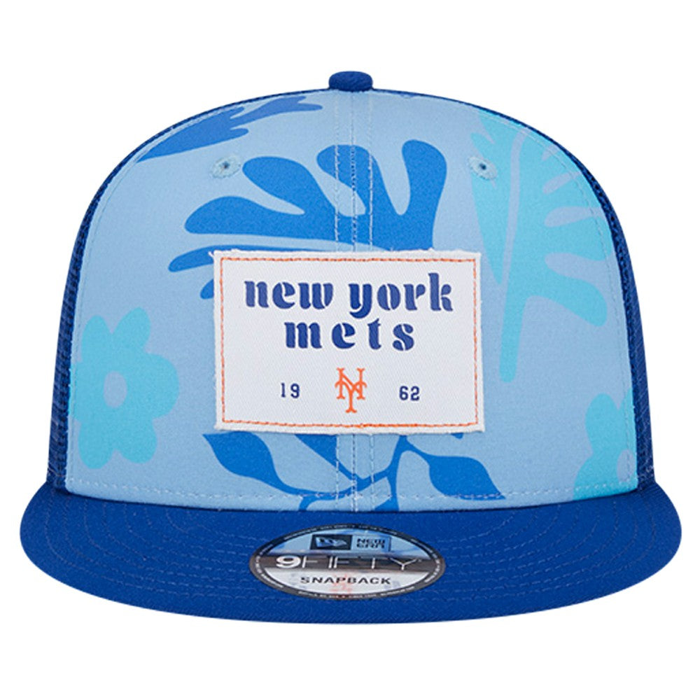 New York Mets New Era Bikini Bottom Trucker 9FIFTY Snapback Hat | MLB On Sale