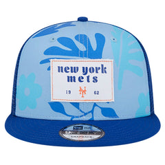 New York Mets New Era Bikini Bottom Trucker 9FIFTY Snapback Hat | MLB On Sale