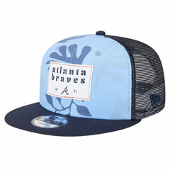 Atlanta Braves New Era Bikini Bottom Trucker 9FIFTY Snapback Hat | MLB Online