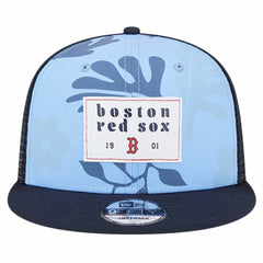 Boston Red Sox New Era Bikini Bottom Trucker 9FIFTY Snapback Hat | MLB New