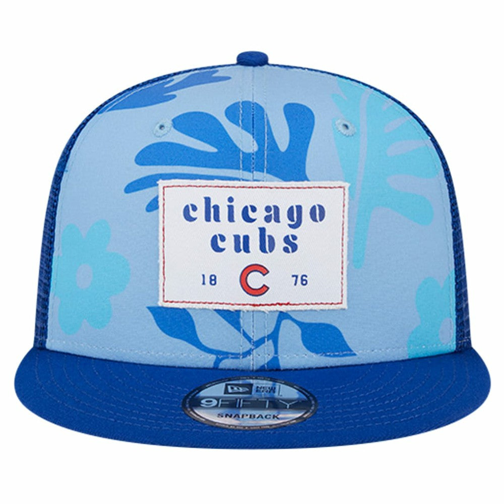 Chicago Cubs New Era Bikini Bottom Trucker 9FIFTY Snapback Hat | MLB Shop