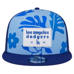 Los Angeles Dodgers New Era Bikini Bottom Trucker 9FIFTY Snapback Hat | MLB Outlet