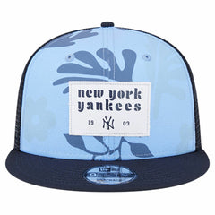 New York Yankees New Era Bikini Bottom Trucker 9FIFTY Snapback Hat | MLB For sale