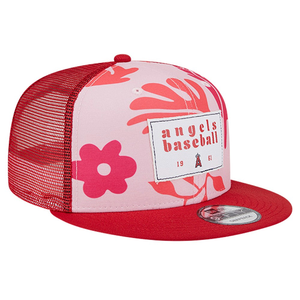 Los Angeles Angels New Era Bikini Bottom Trucker 9FIFTY Snapback Hat | MLB On Sale