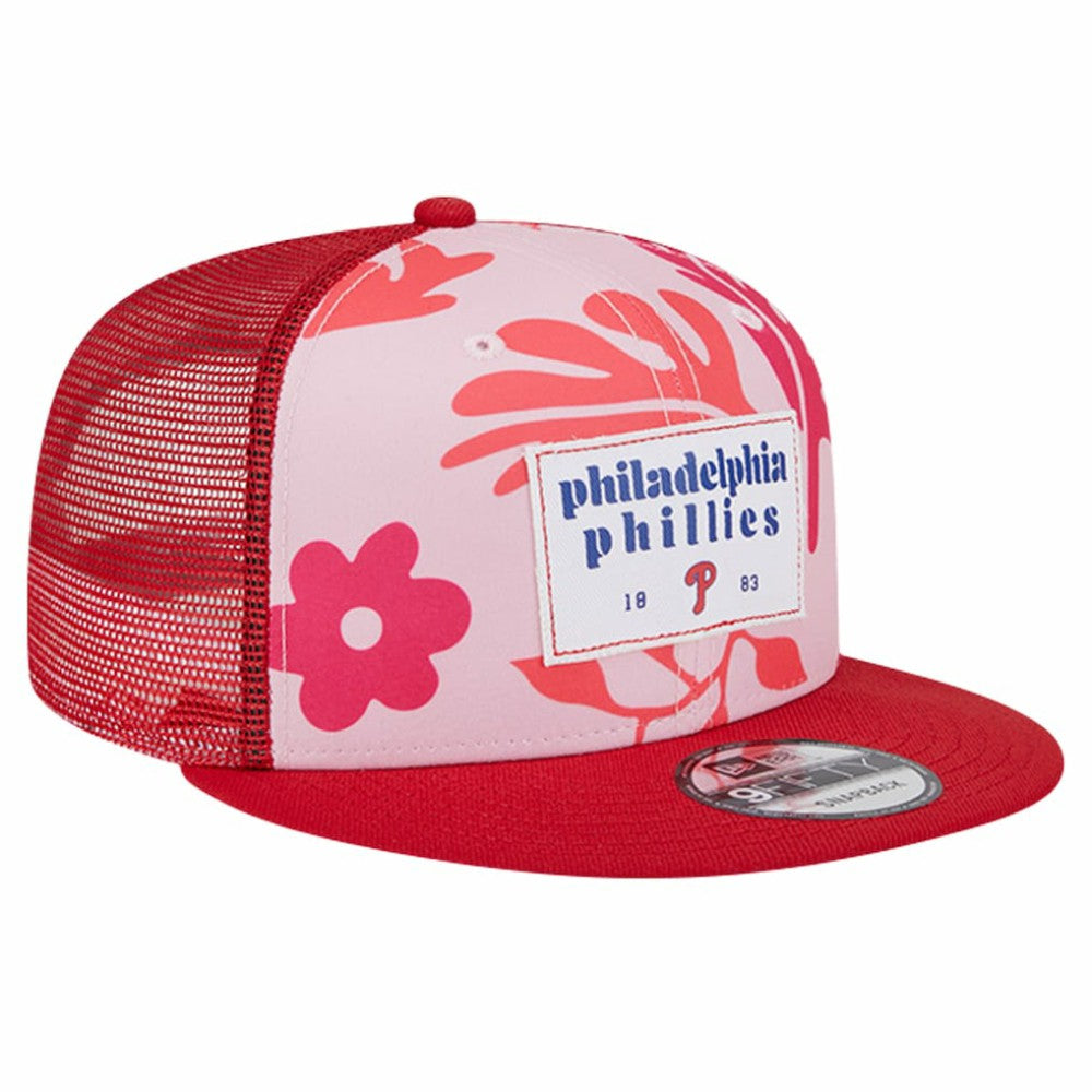 Philadelphia Phillies New Era Bikini Bottom Trucker 9FIFTY Snapback Hat | MLB Shop