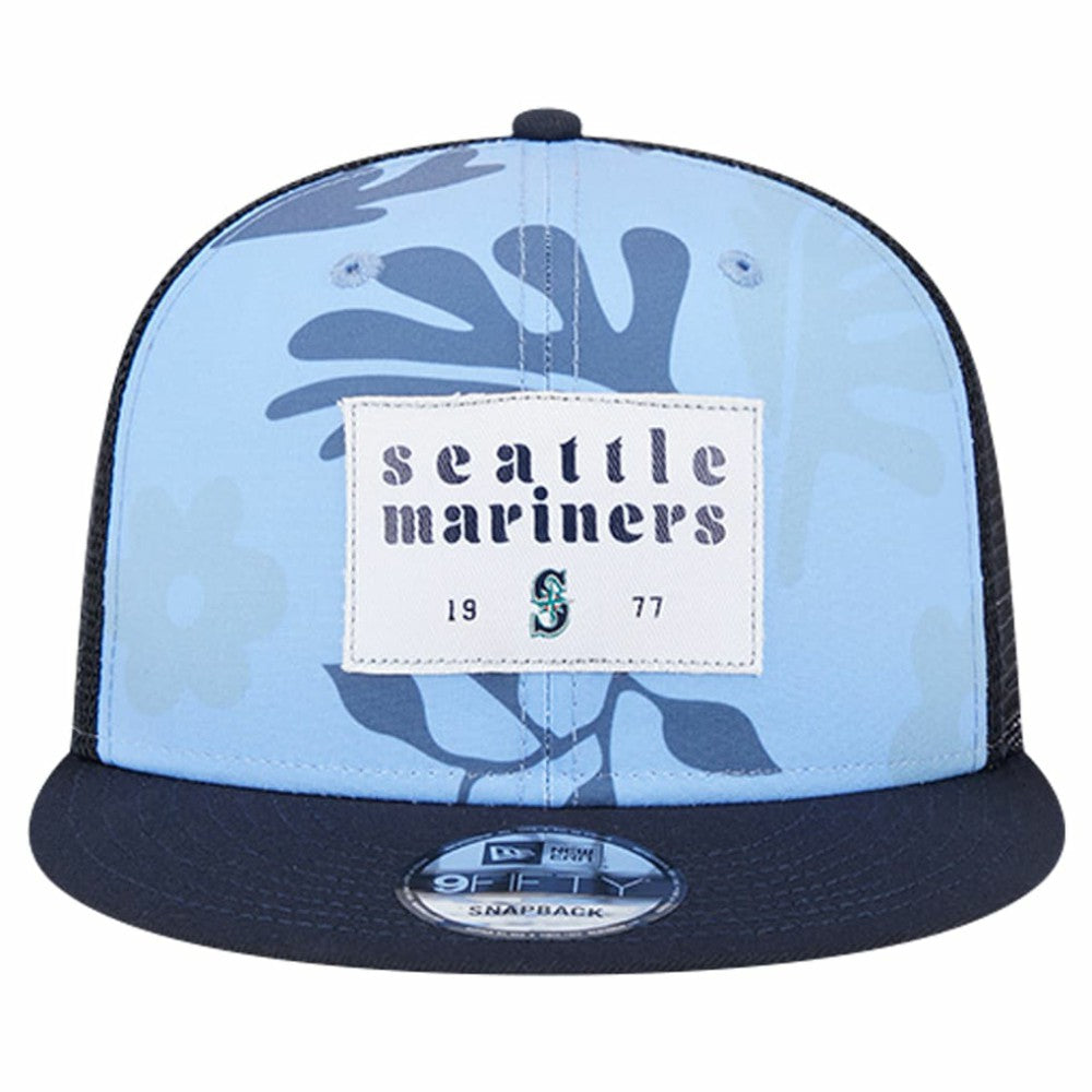Seattle Mariners New Era Bikini Bottom Trucker 9FIFTY Snapback Hat | MLB Online