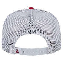 Los Angeles Angels New Era Team Horizon 9FIFTY A-Frame Trucker Snapback Hat | MLB New