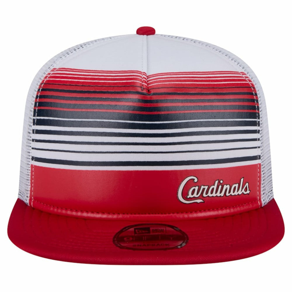 St. Louis Cardinals New Era Team Horizon 9FIFTY A-Frame Trucker Snapback Hat | MLB Near me