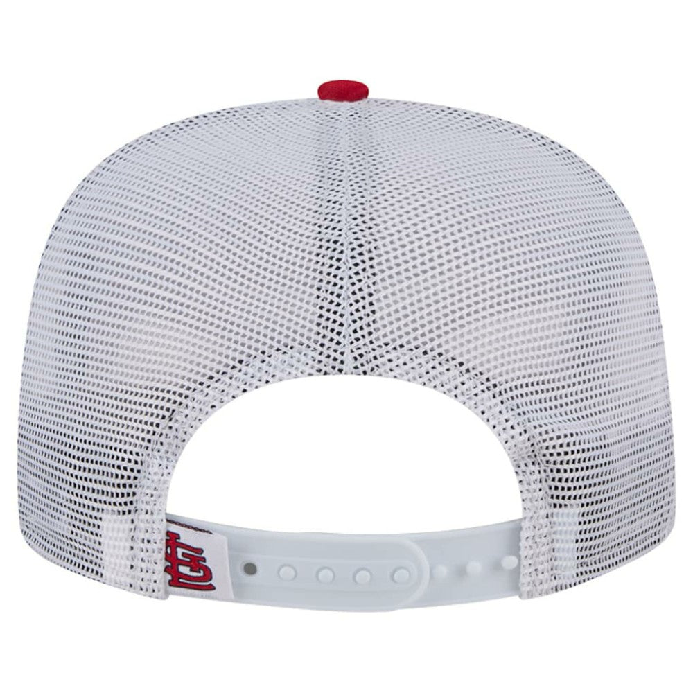 St. Louis Cardinals New Era Team Horizon 9FIFTY A-Frame Trucker Snapback Hat | MLB Near me