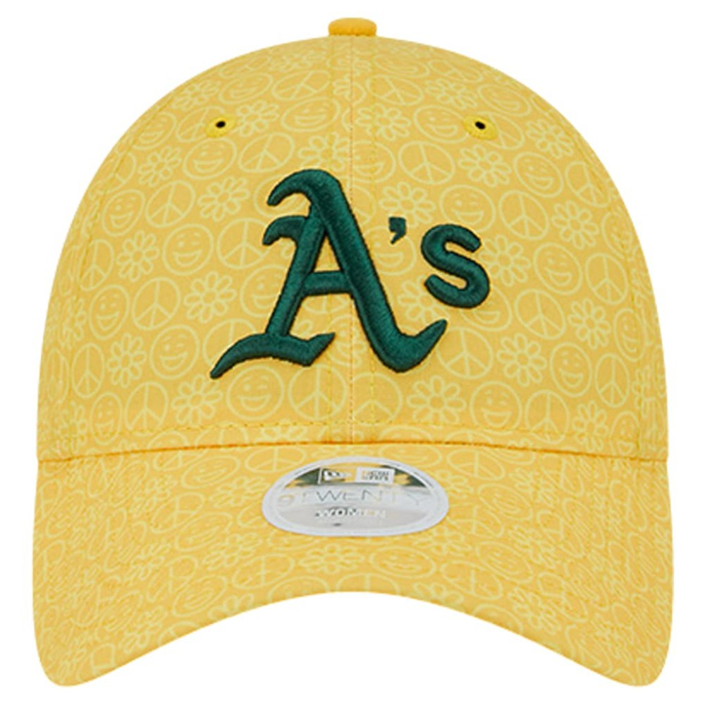 Athletics New Era Women's Don't Worry 9TWENTY Adjustable Hat | MLB On Sale