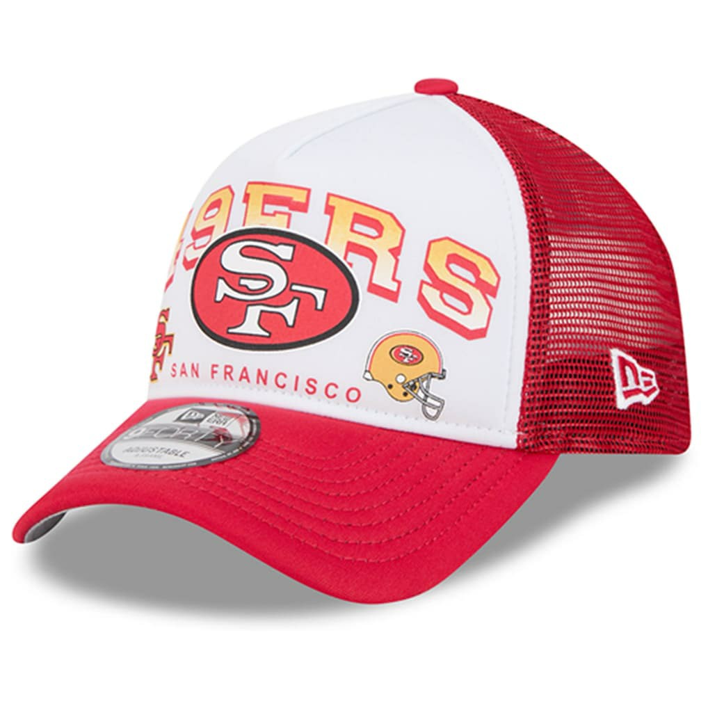 San Francisco 49ers New Era Retro Wordmark A-Frame 9FORTY Adjustable Hat