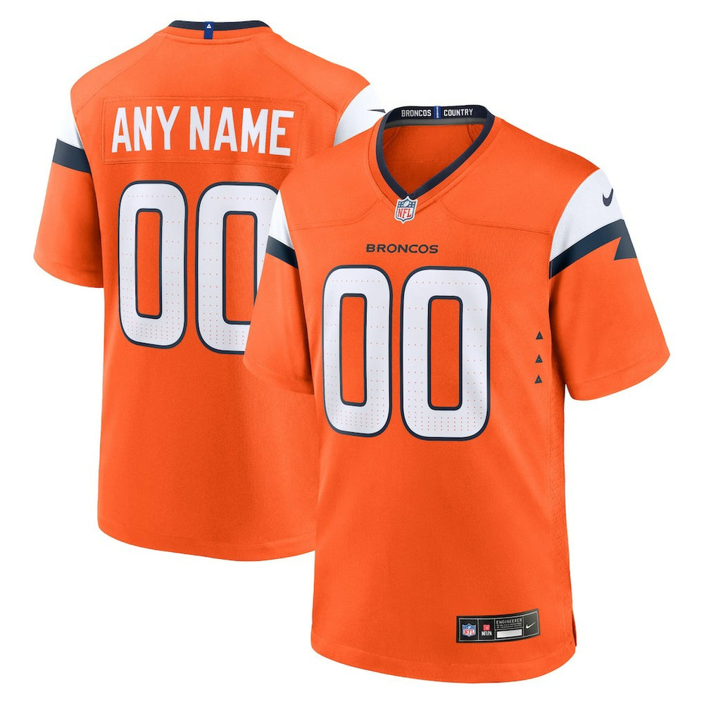 Denver Broncos Nike Mile High Collection Custom Game Jersey