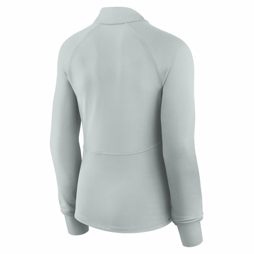 Detroit Lions Fanatics Women's Elements Raglan Quarter-Zip Jacket