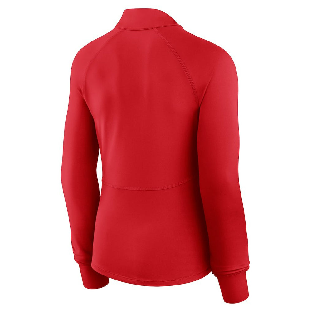 Kansas City Chiefs Fanatics Women's Elements Quarter-Zip Jacket