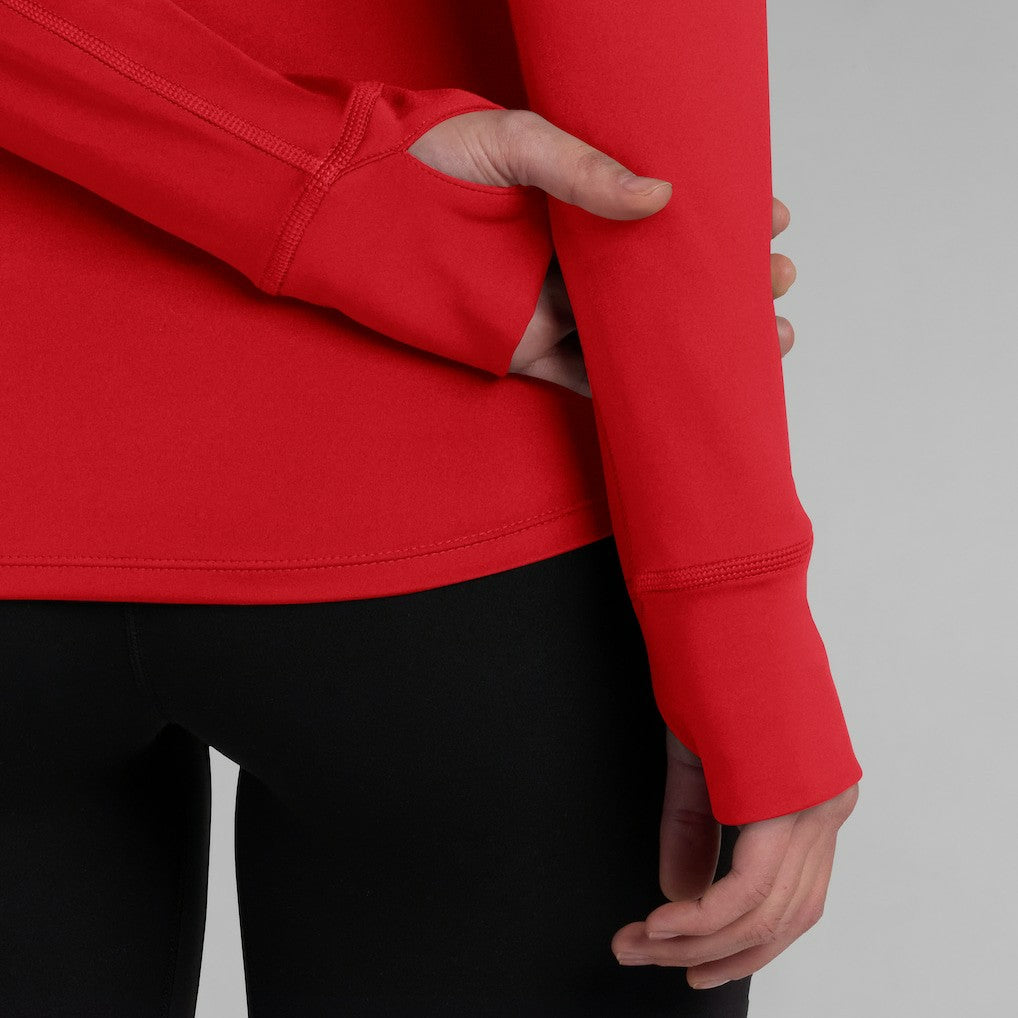 Kansas City Chiefs Fanatics Women's Elements Quarter-Zip Jacket