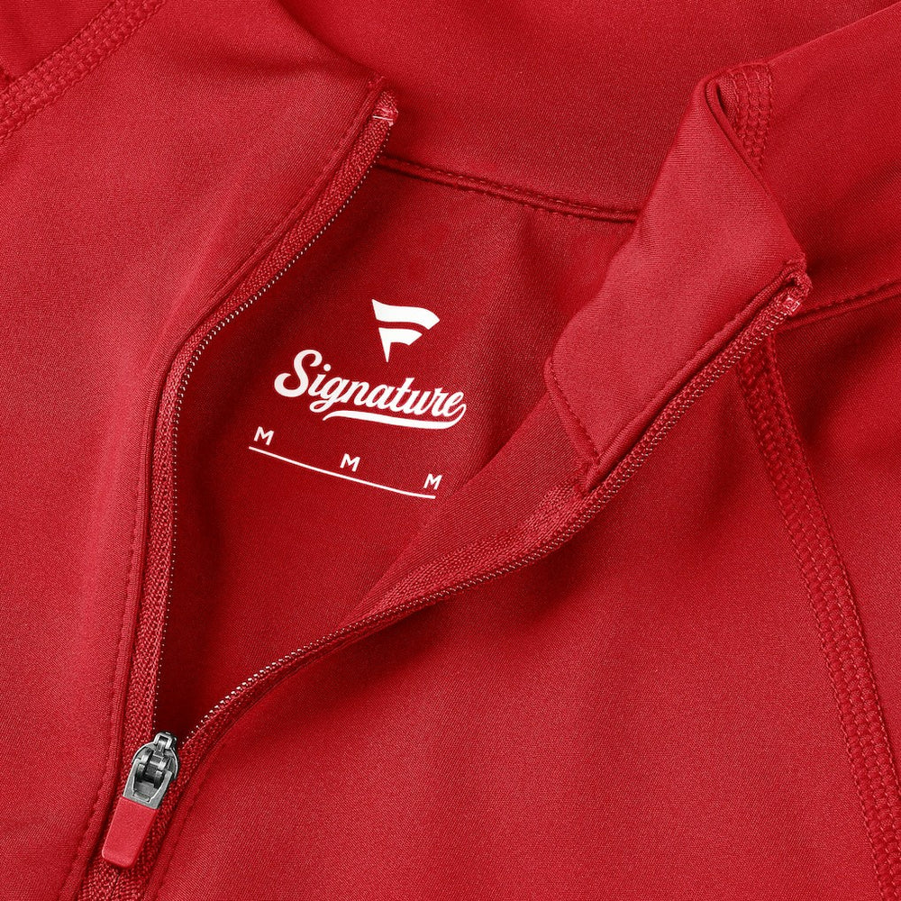 Kansas City Chiefs Fanatics Women's Elements Quarter-Zip Jacket