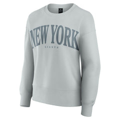 New York Giants Fanatics Women's Elements Pullover Sweatshirt