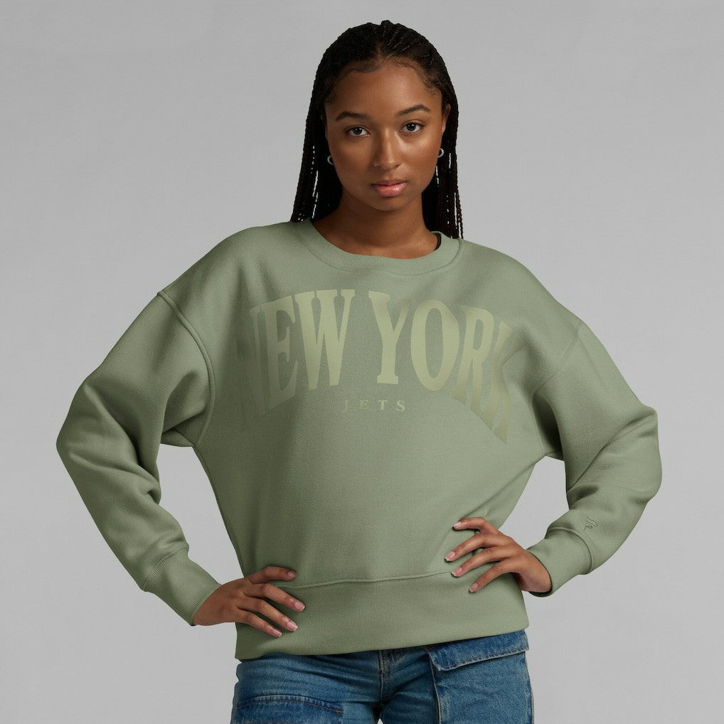 New York Jets Fanatics Women's Elements Pullover Sweatshirt