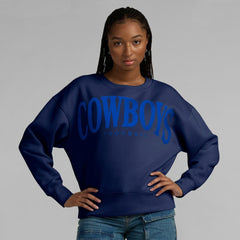 Dallas Cowboys Fanatics Women's Elements Pullover Sweatshirt