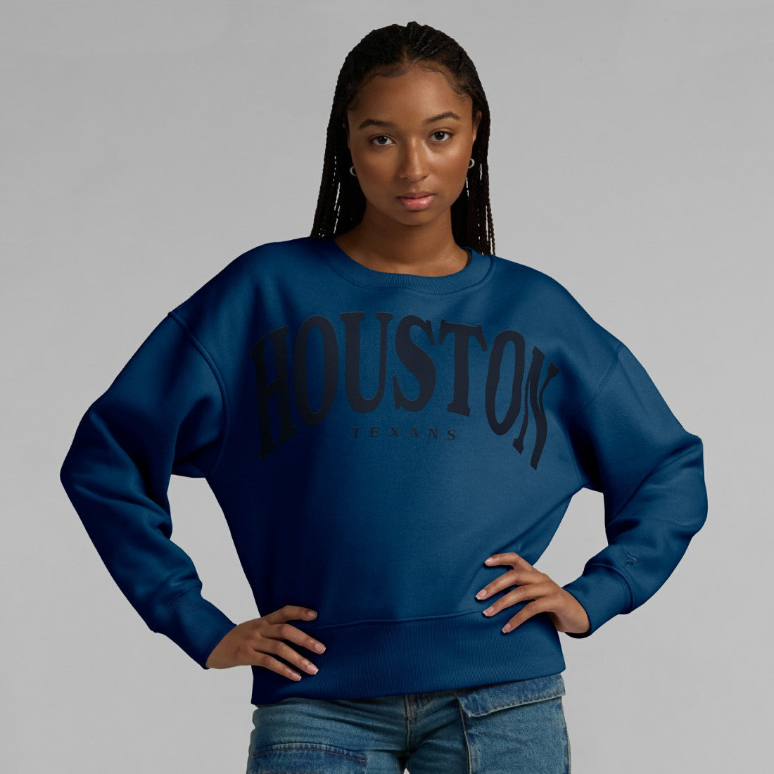 Houston Texans Fanatics Women's Elements Pullover Sweatshirt