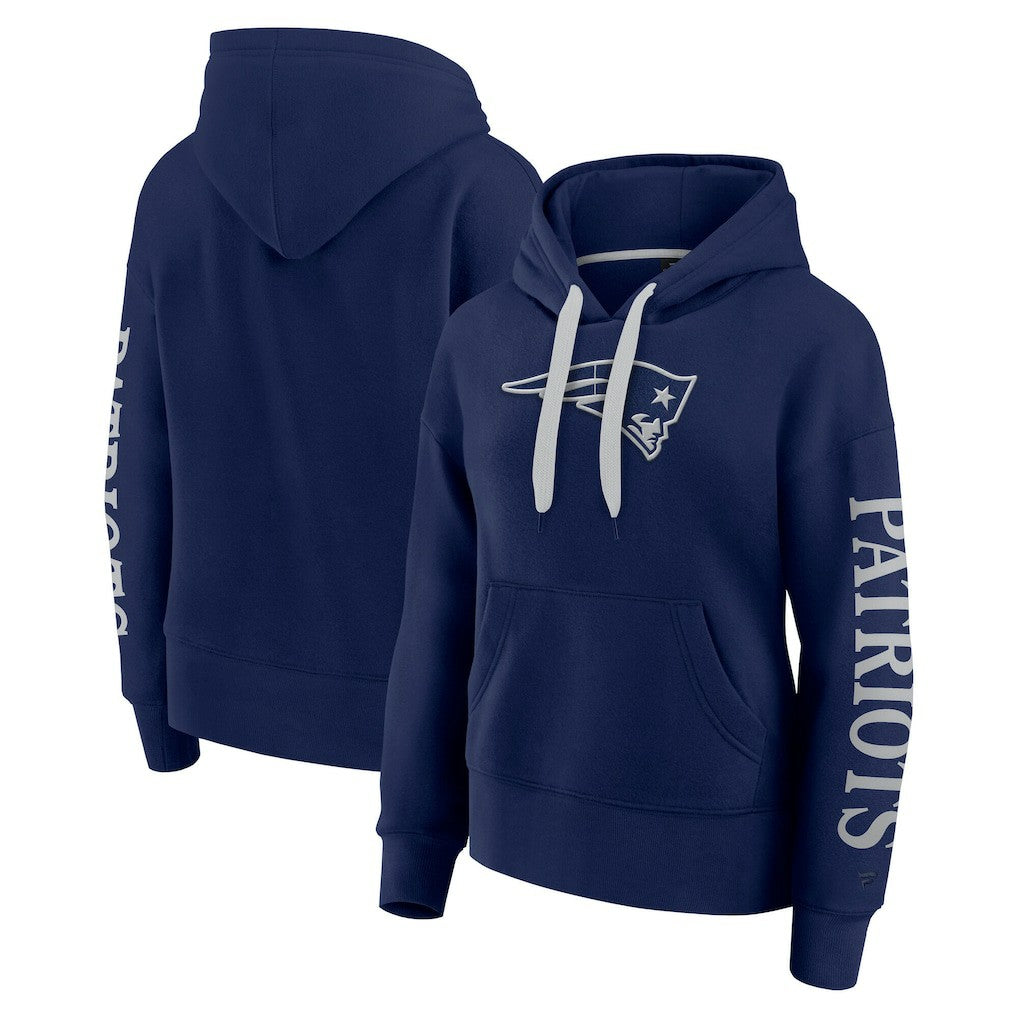 New England Patriots Fanatics Women's Elements Next Pullover Hoodie