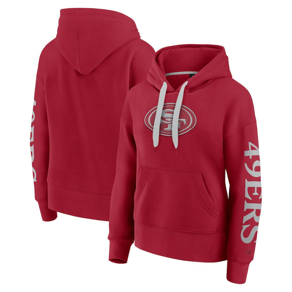 San Francisco 49ers Fanatics Women's Elements Next Pullover Hoodie