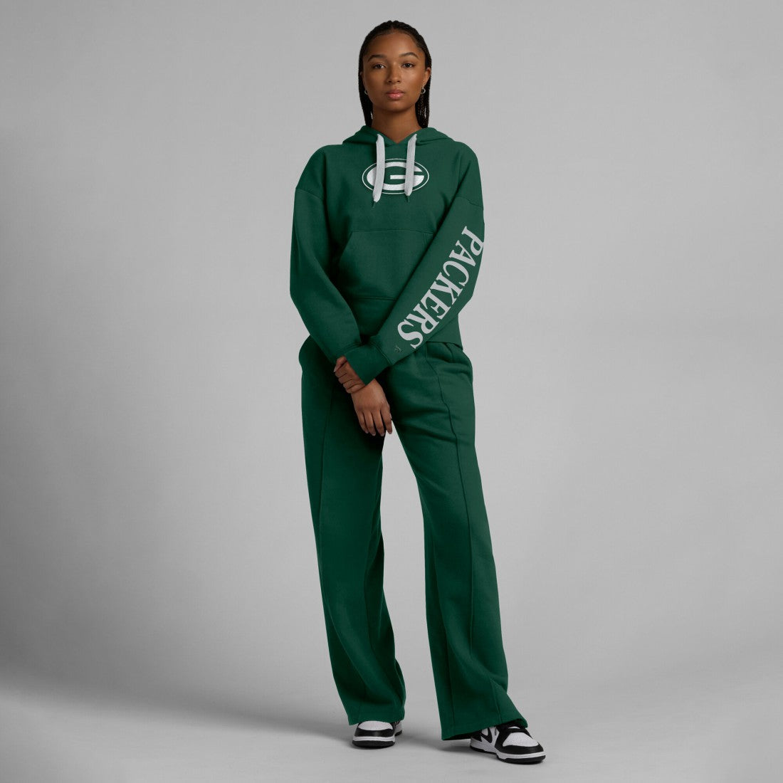Green Bay Packers Fanatics Women's Elements Next Pullover Hoodie