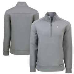 Chicago Cubs Cutter & Buck Cooperstown Collection Roam Eco Recycled Quarter-Zip Pullover | MLB Near me