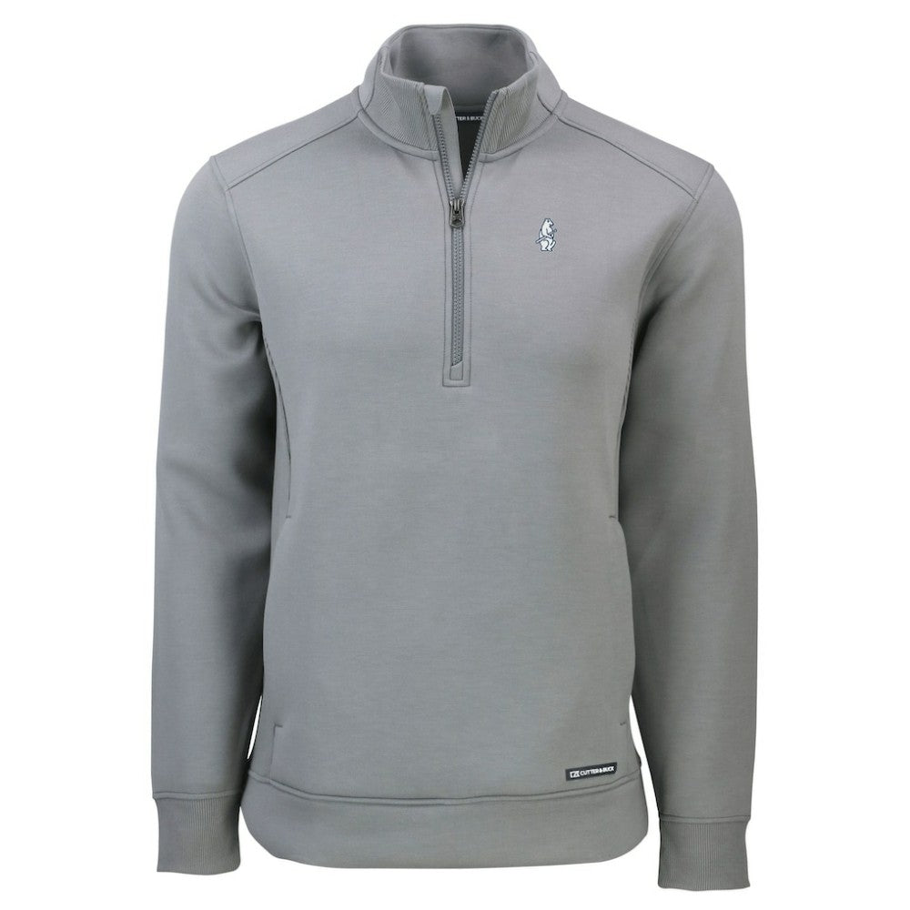 Chicago Cubs Cutter & Buck Cooperstown Collection Roam Eco Recycled Quarter-Zip Pullover | MLB Near me