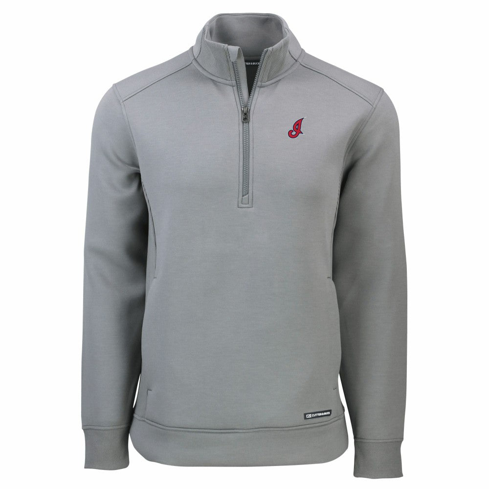 Cleveland Guardians Cutter & Buck Cooperstown Collection Roam Eco Recycled Quarter-Zip Pullover | MLB Shop