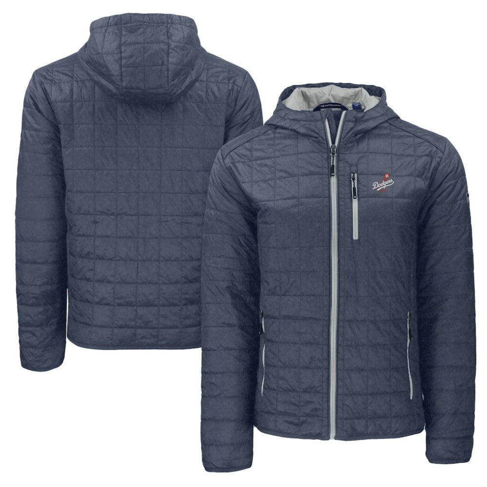 Los Angeles Dodgers Cutter & Buck Cooperstown Collection Rainier Primaloft Eco Full-Zip Hooded Jacket | MLB Shop