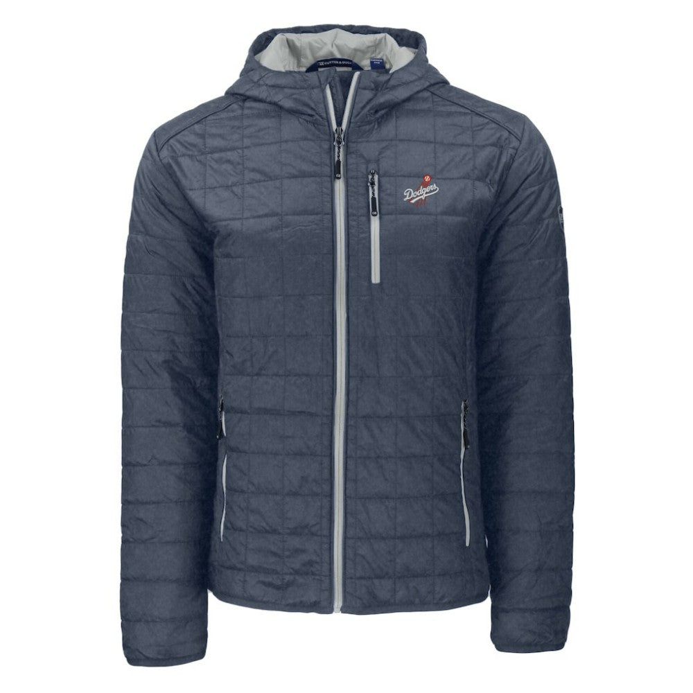 Los Angeles Dodgers Cutter & Buck Cooperstown Collection Rainier Primaloft Eco Full-Zip Hooded Jacket | MLB Shop