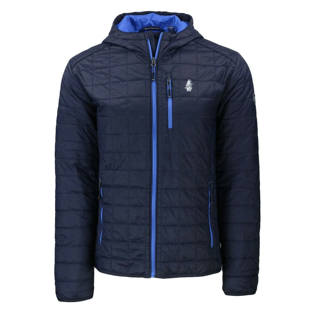 Chicago Cubs Cutter & Buck Cooperstown Collection Rainier Primaloft Eco Full-Zip Hooded Jacket | MLB Discount