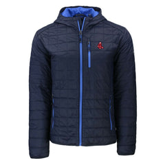 Boston Red Sox Cutter & Buck Cooperstown Collection Rainier Primaloft Eco Full-Zip Hooded Jacket | MLB Sale