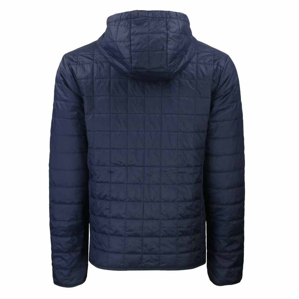 Cleveland Guardians Cutter & Buck Cooperstown Collection Rainier Primaloft Eco Full-Zip Hooded Jacket | MLB On Sale