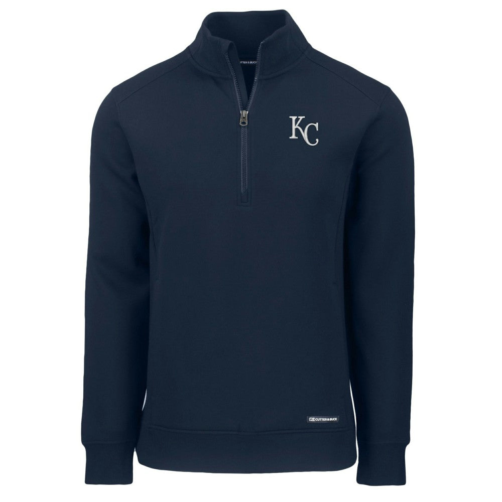 Kansas City Royals Cutter & Buck Roam Eco Recycled Quarter-Zip Pullover | MLB Near me