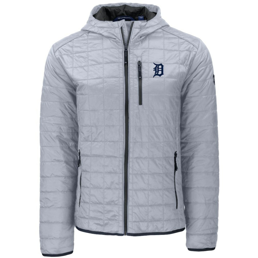 Detroit Tigers Cutter & Buck Rainier Primaloft Eco Full-Zip Hooded Jacket | MLB Shop
