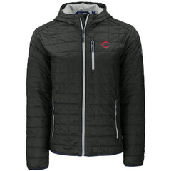 Cincinnati Reds Cutter & Buck Rainier Primaloft Eco Full-Zip Hooded Jacket | MLB For sale