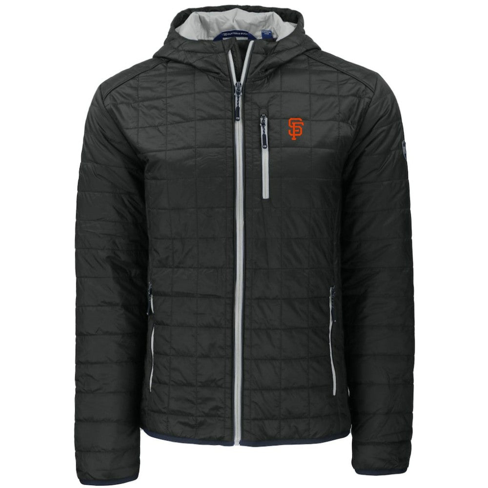 San Francisco Giants Cutter & Buck Rainier Primaloft Eco Full-Zip Hooded Jacket | MLB Discount