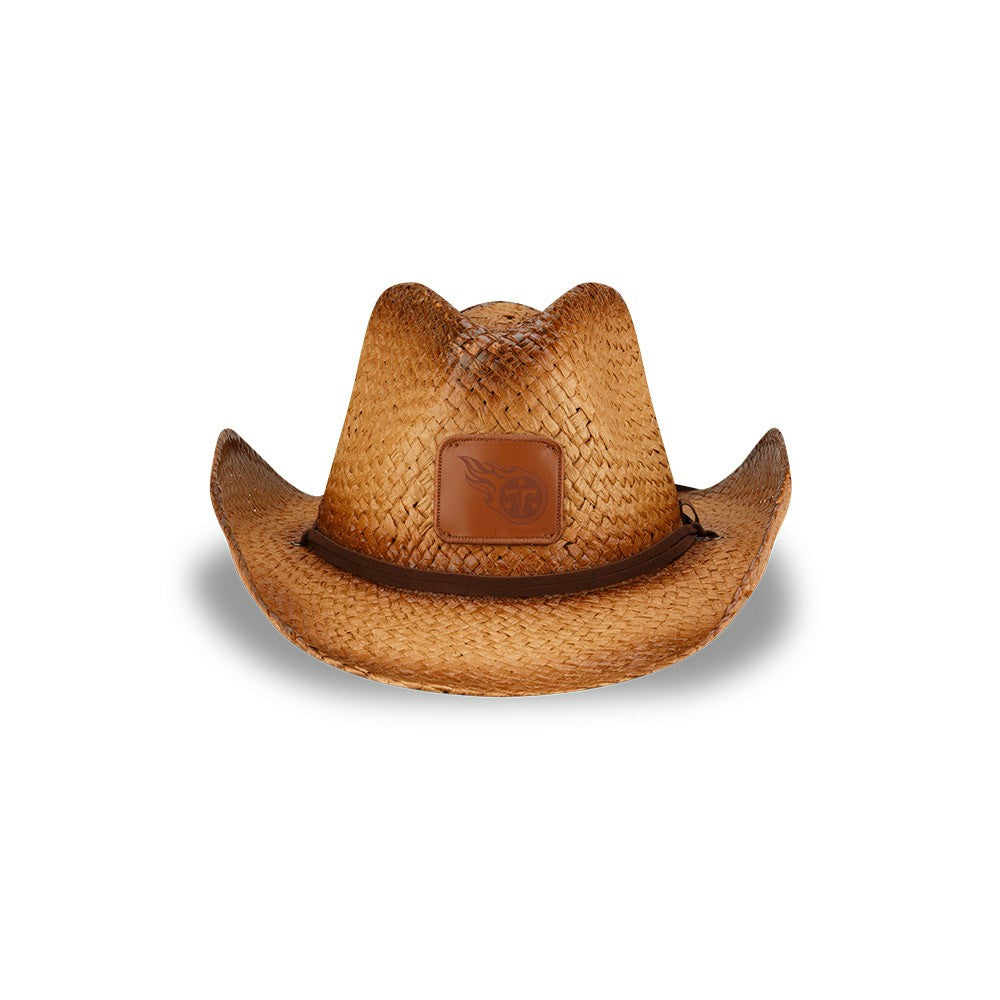 Tennessee Titans New Era Unisex Dutton Curved Brim Straw Hat