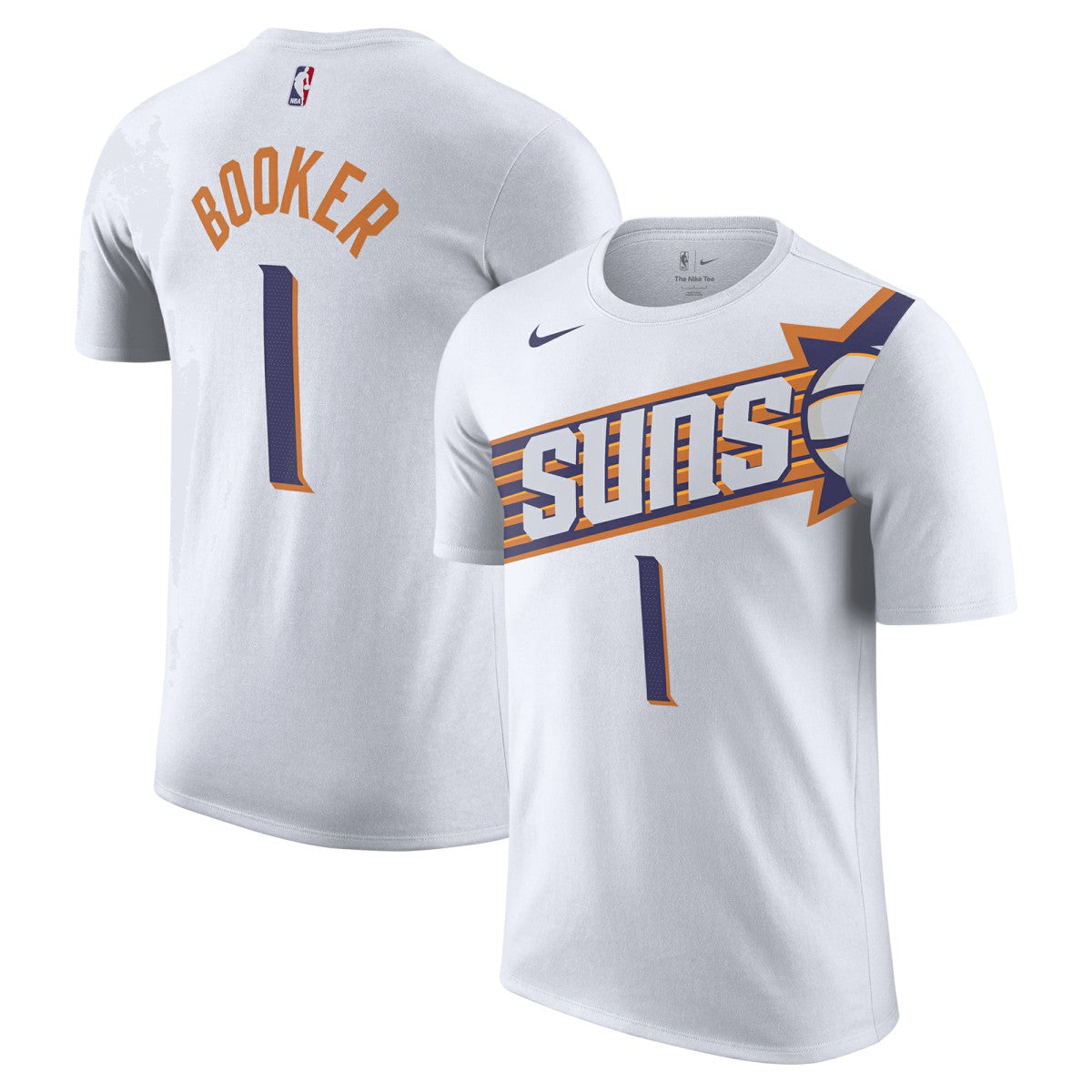 Devin Booker Phoenix Suns 2023/24 Association Name & Number T-Shirt Online