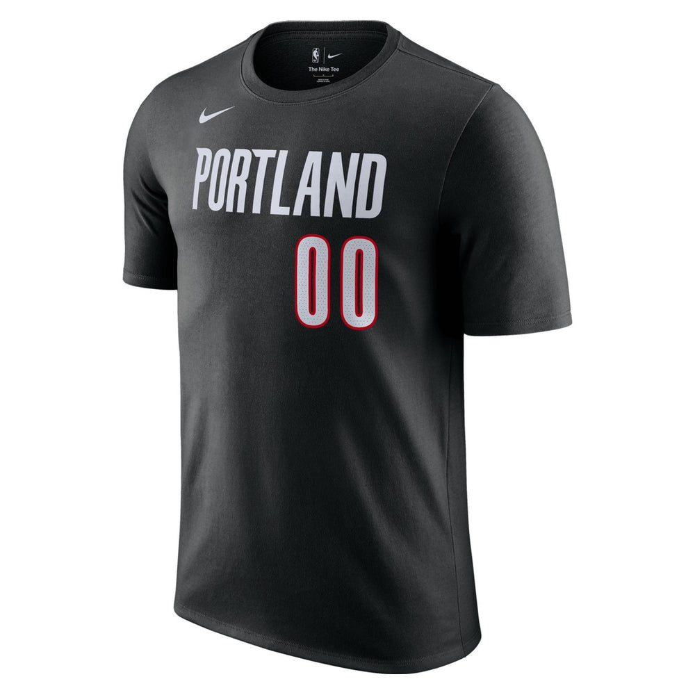 Scoot Henderson Portland Trail Blazers Icon Edition Name & Number T-Shirt New