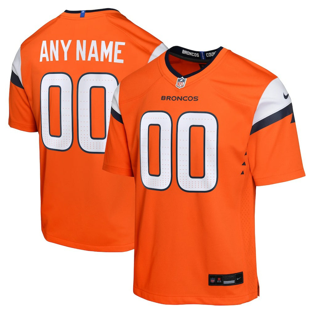 Denver Broncos Nike Youth Mile High Collection Custom Game Jersey