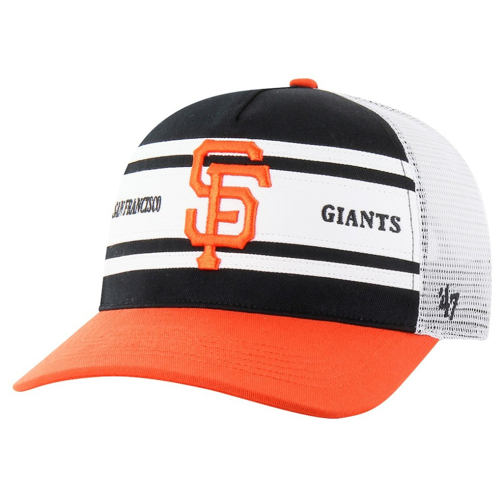San Francisco Giants '47 Gridiron Super Stripe Relaxed Trucker Hitch Adjustable Hat | MLB US