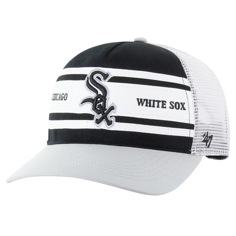 Chicago White Sox '47 Gridiron Super Stripe Relaxed Trucker Hitch Adjustable Hat | MLB On Sale