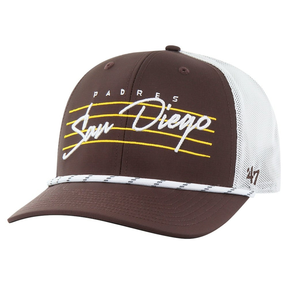 San Diego Padres '47 Downburst Trucker Adjustable Hat | MLB Near me