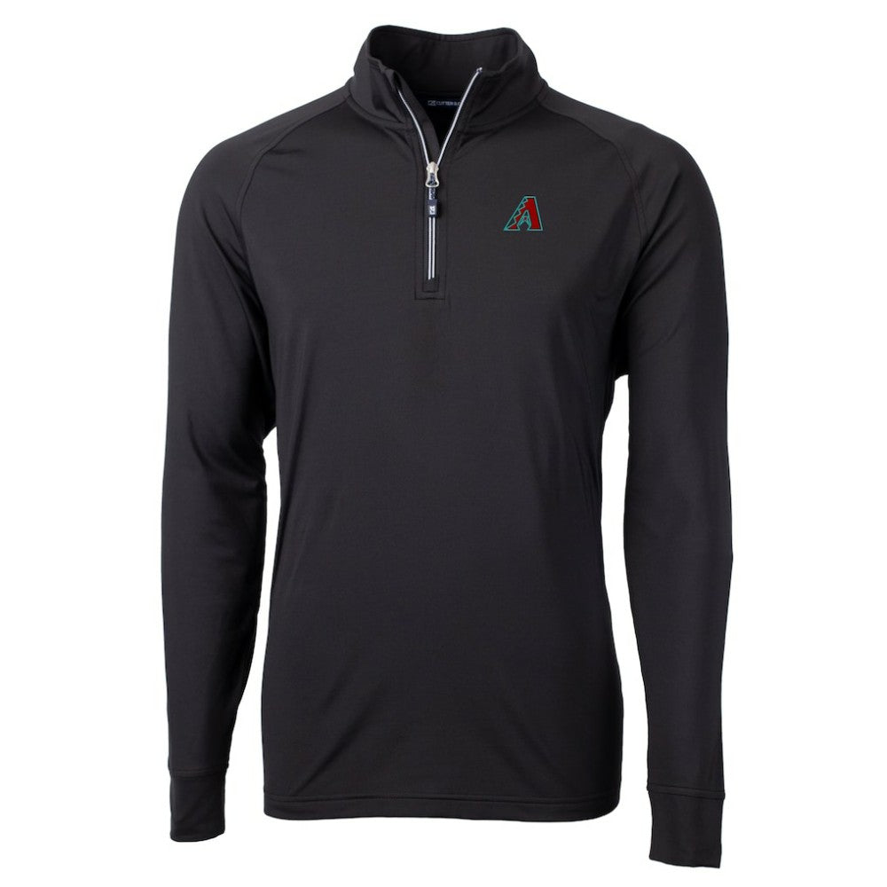 Arizona Diamondbacks Cutter & Buck Adapt Eco Knit Recycled Quarter-Zip Pullover Top | MLB New
